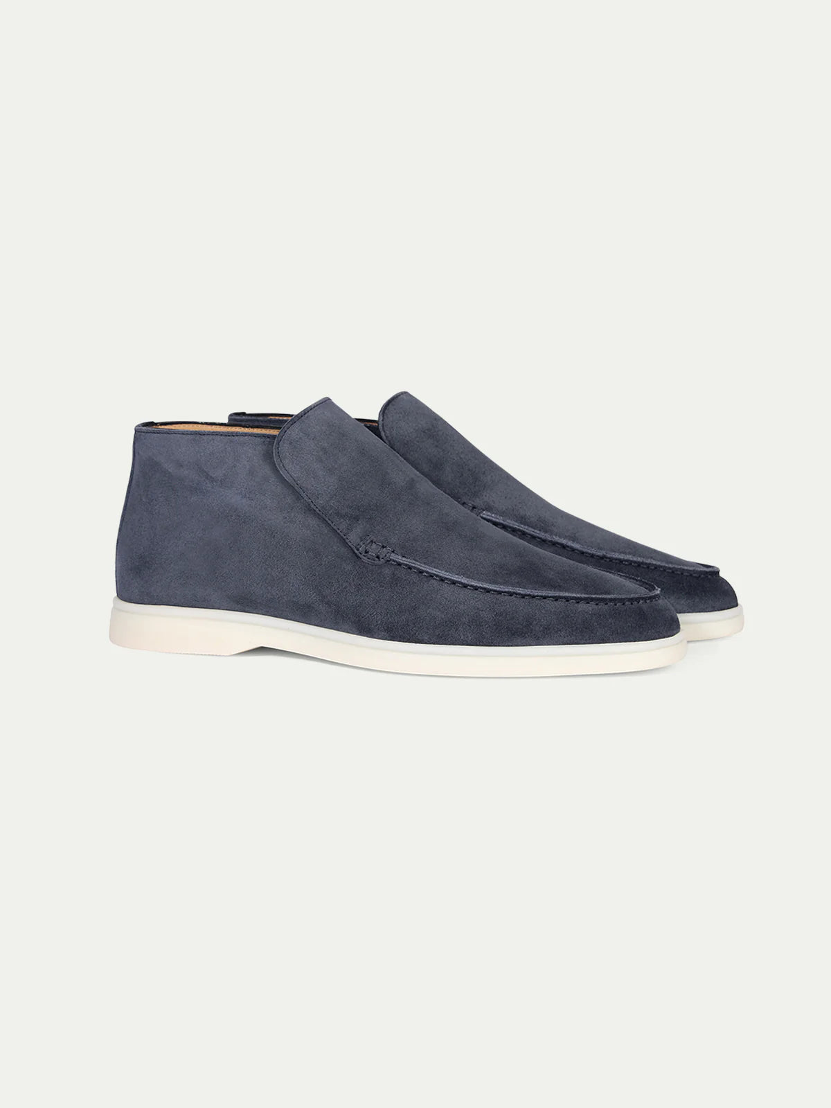 Gray Blue City Loafers