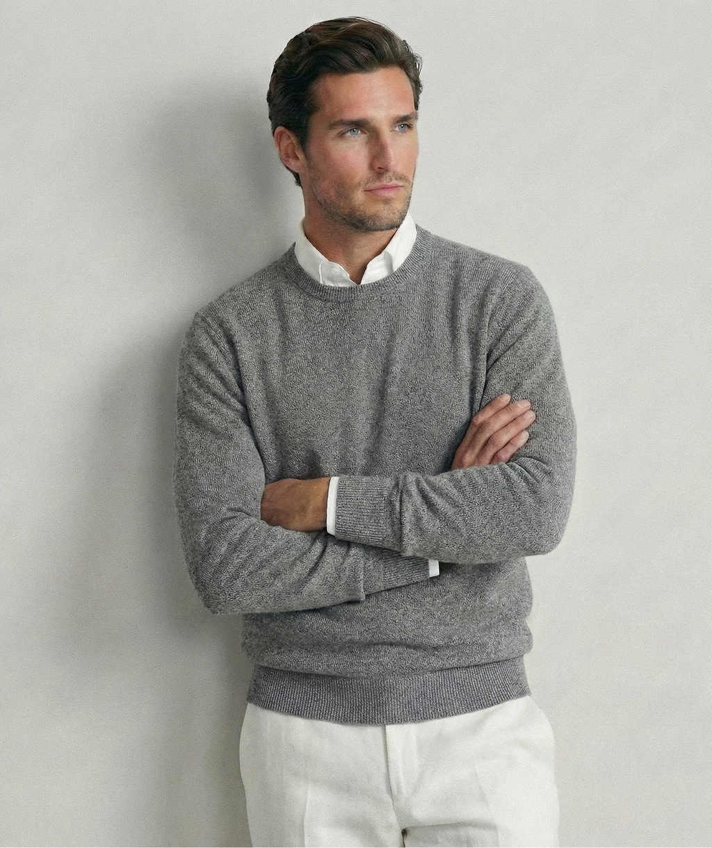 Dark Gray Merino Sweater
