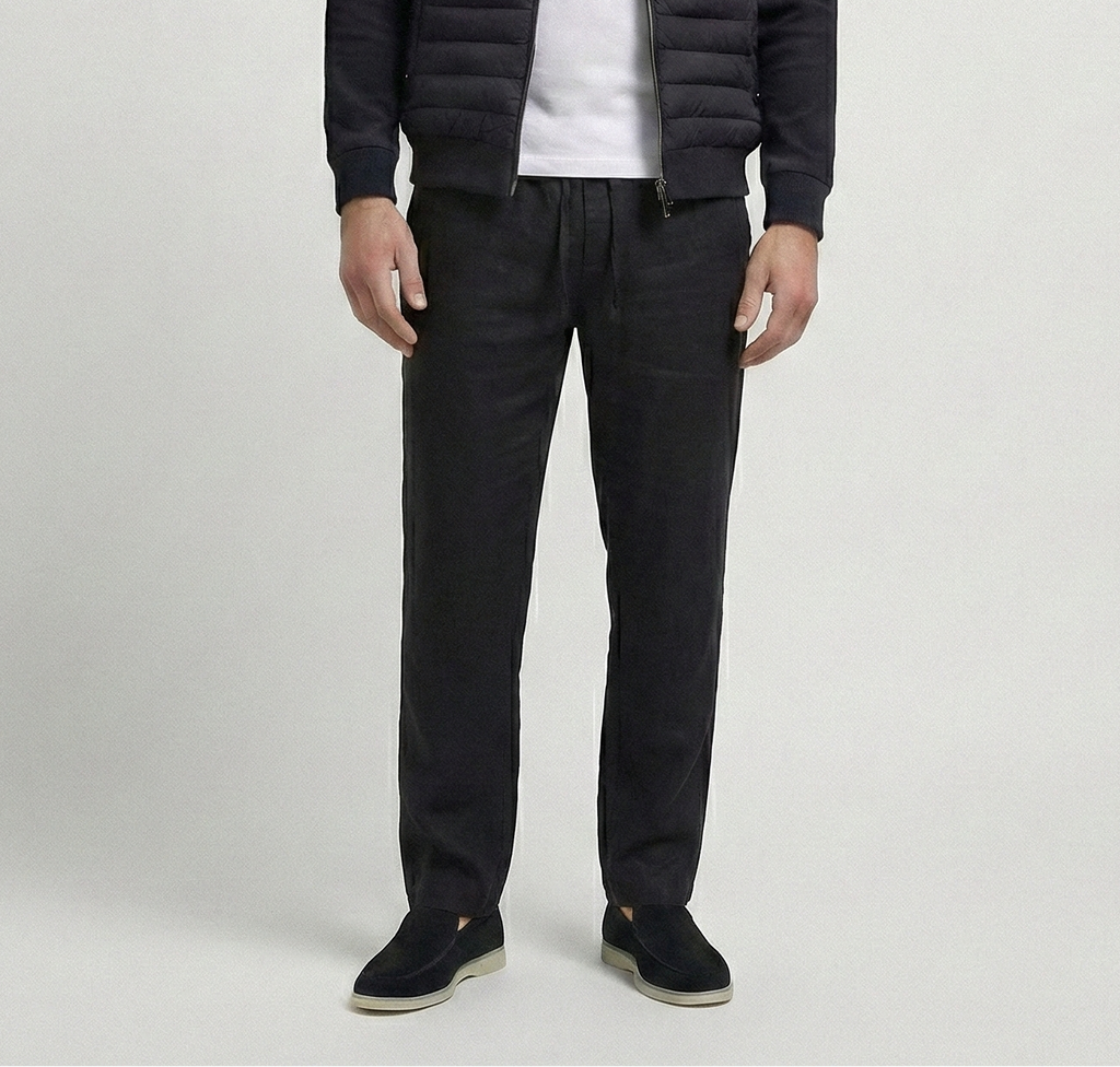 Black Linen Pants