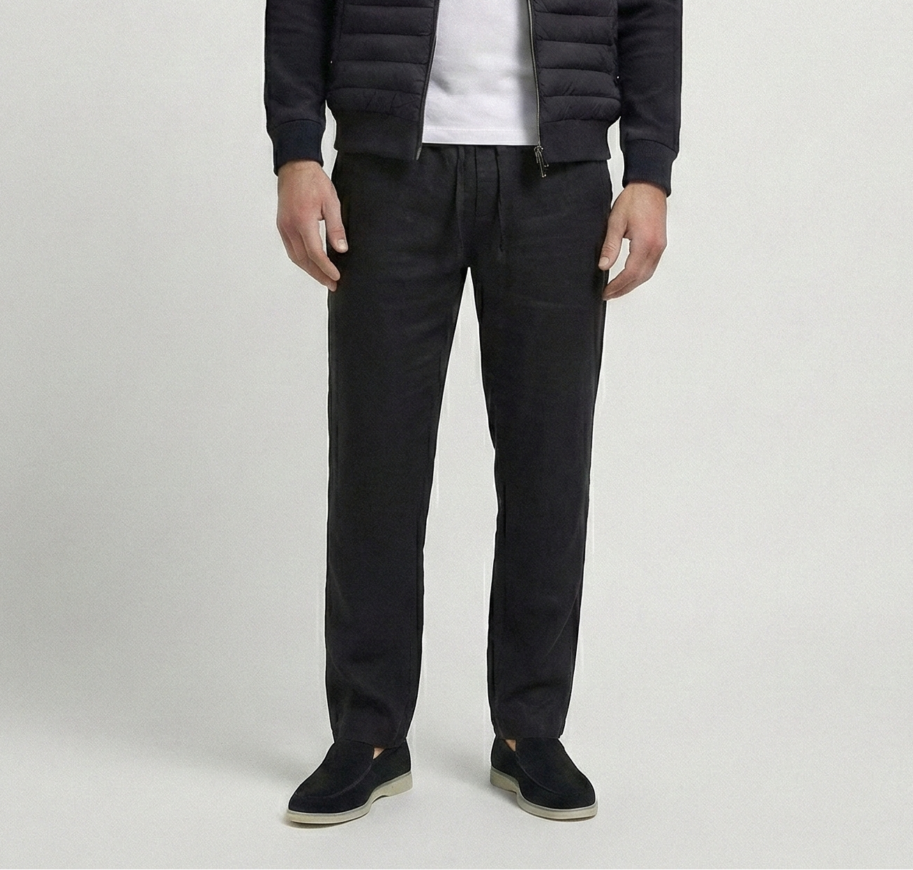 Black Linen Pants
