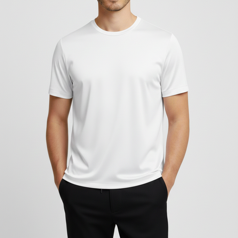White Mercerized Shirt
