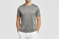 Gray Mercerized Shirt