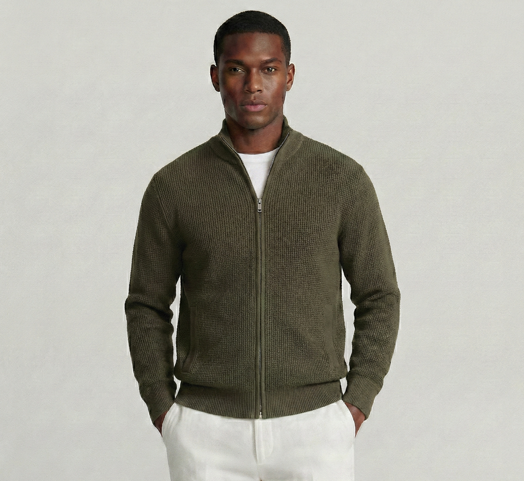 Khaki Santoni Sweater