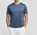Blue Mercerized Shirt