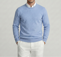 Blue Merino Sweater
