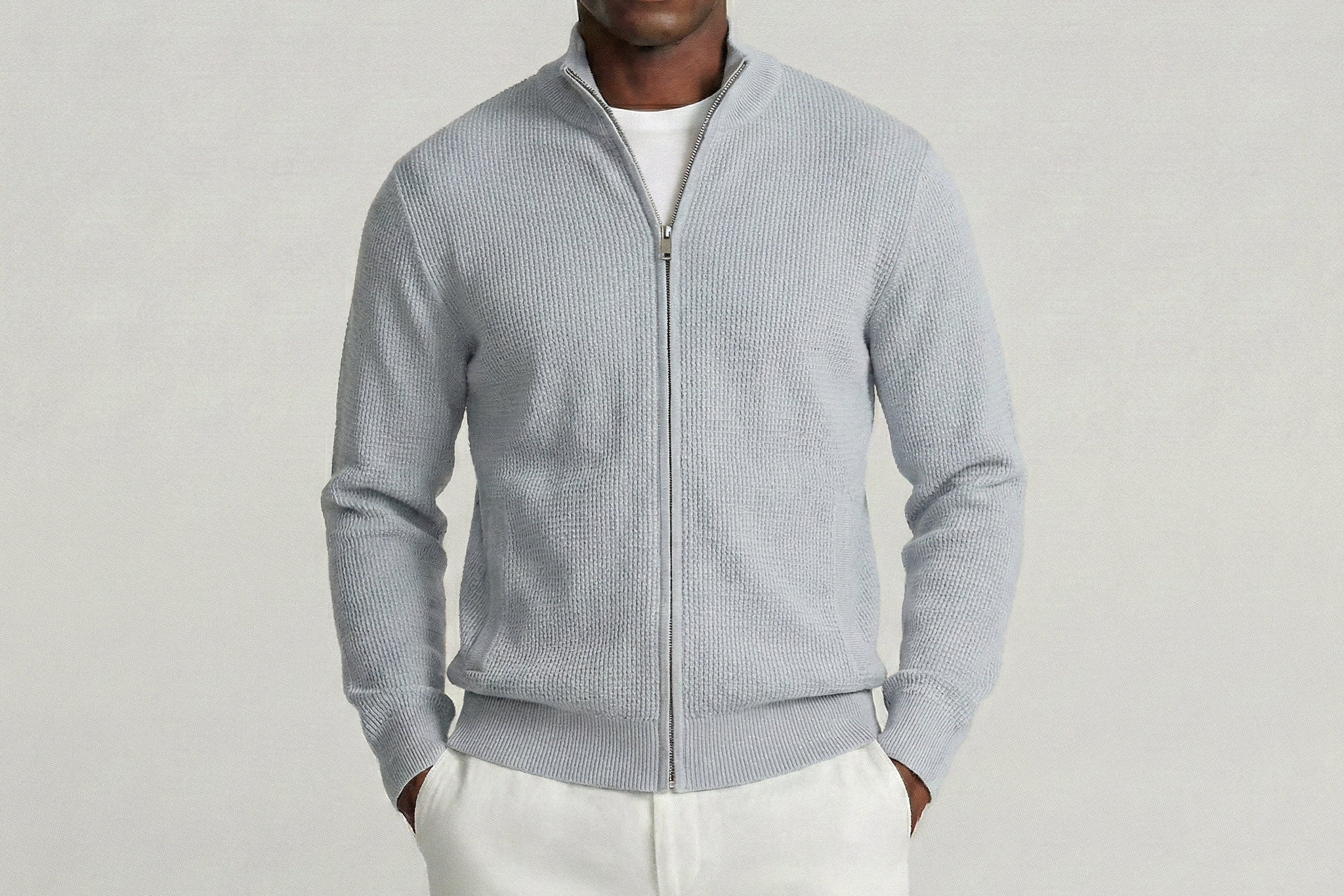 Light Gray Santoni Sweater