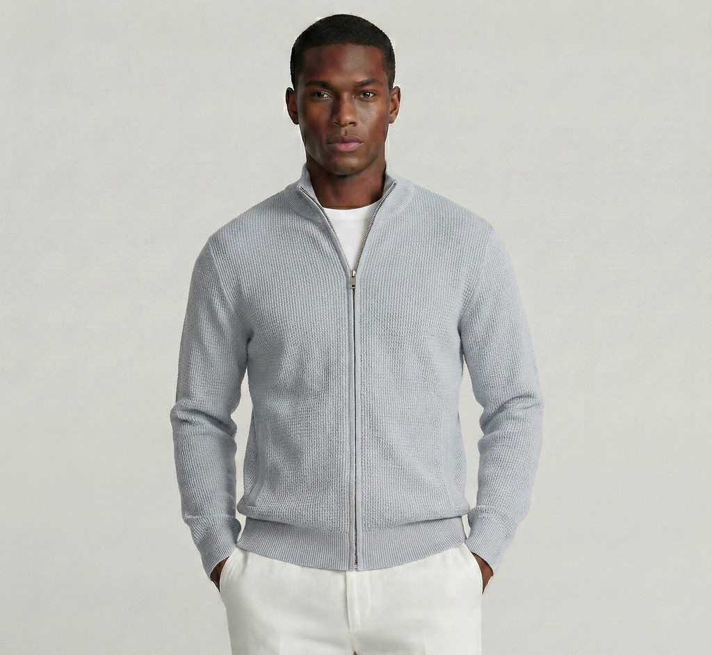 Light Gray Santoni Sweater