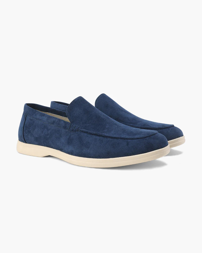 Navy Blue Yacht Loafers