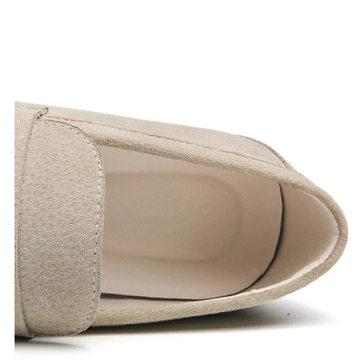Light Beige Riveira Loafers