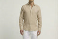 Beige Linen Shirt